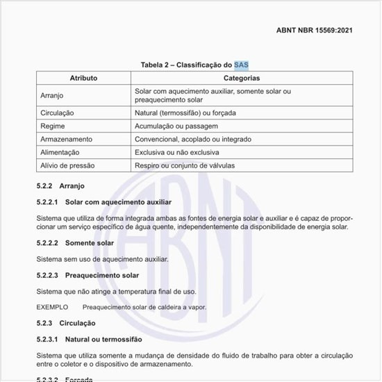 Como os SAS podem ser classificados?