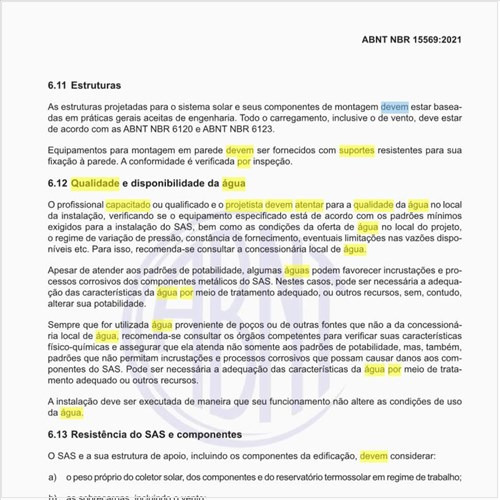 Por que o profissional capacitado e o projetista devem atentar para a qualidade da água no local?