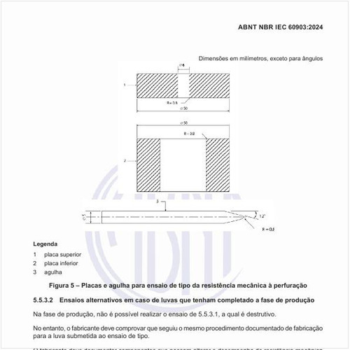 Como proceder na realização do ensaio de deformação permanente?