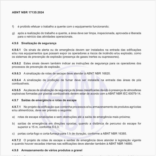 O que fazer em relação ao armazenamento de vários produtos a granel?