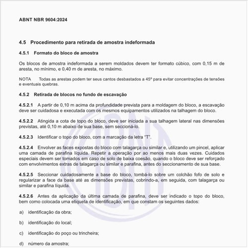 Como executar a retirada de blocos no fundo de escavação?