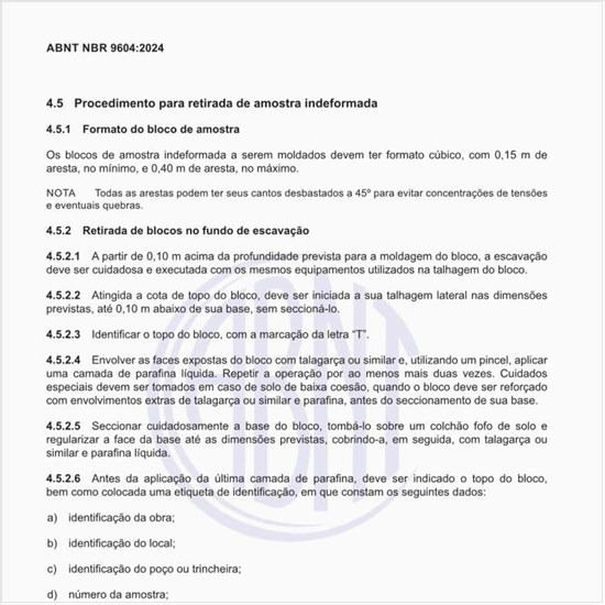 Como executar a retirada de blocos no fundo de escavação?