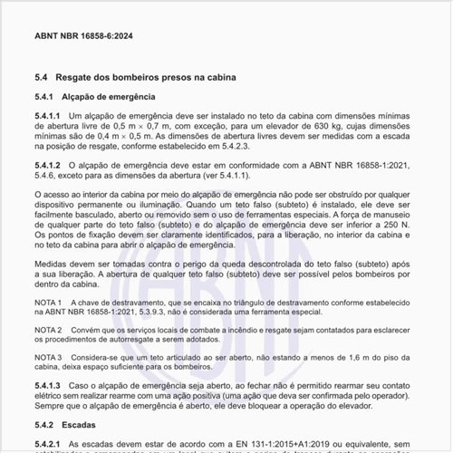 Como deve ser o resgate dos bombeiros presos na cabina?