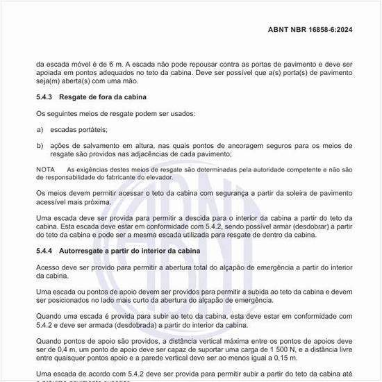 O que é o autorresgate a partir do interior da cabina?