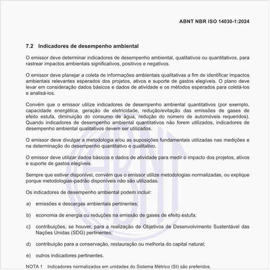 Por que determinar os indicadores de desempenho ambiental?