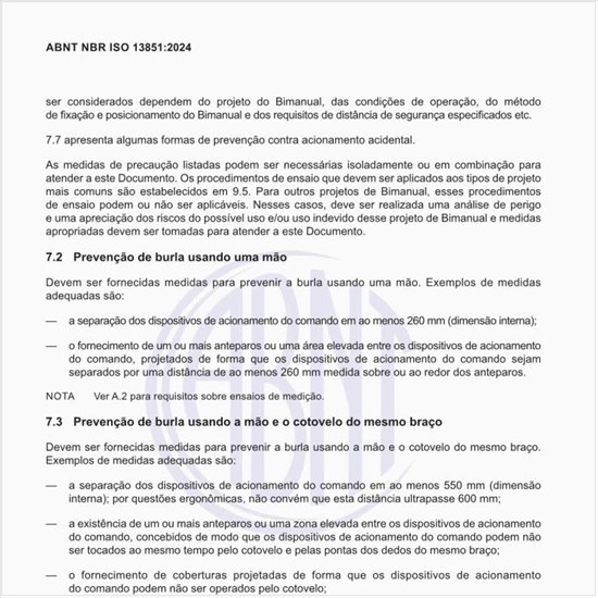 Como executar a prevenção de burla usando a mão e o cotovelo do mesmo braço?