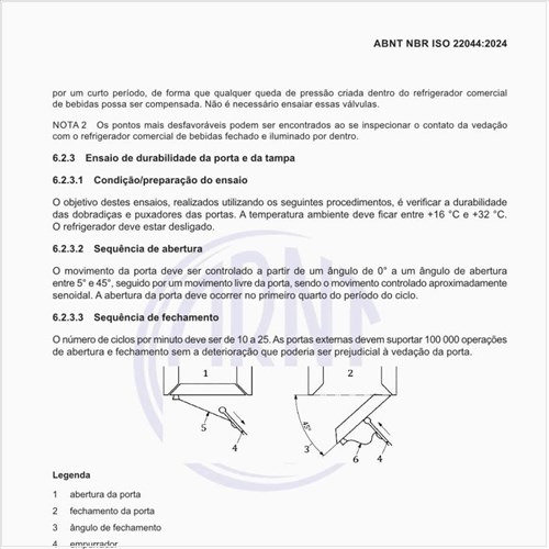 Quais devem ser as dimensões lineares, áreas e volumes dos refrigeradores?