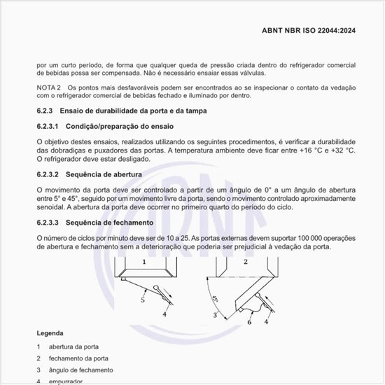 Quais devem ser as dimensões lineares, áreas e volumes dos refrigeradores?