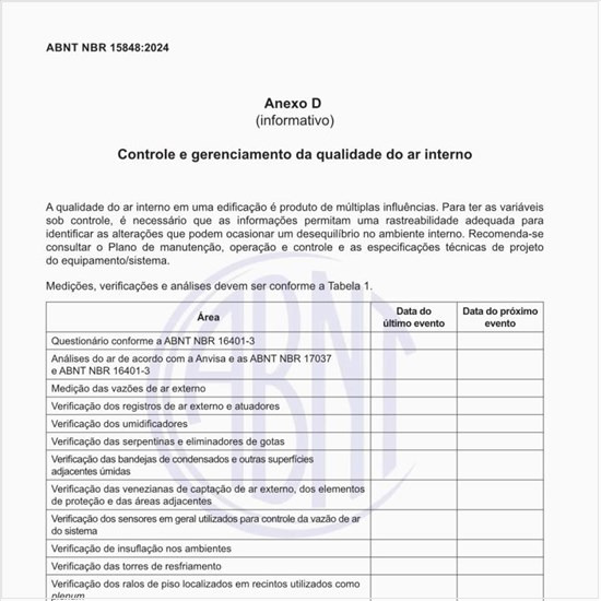 Como proceder no controle e gerenciamento da qualidade do ar interno?