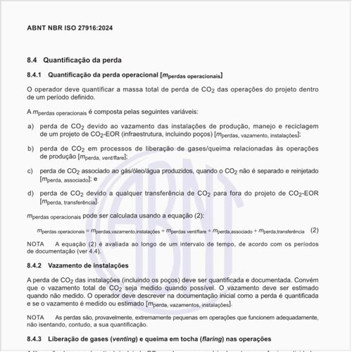 Por que deve ser necessária a liberação de gases (venting) e queima em tocha (flaring) nas operações?