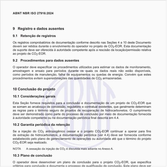 Como deve ser feita a conclusão do projeto?