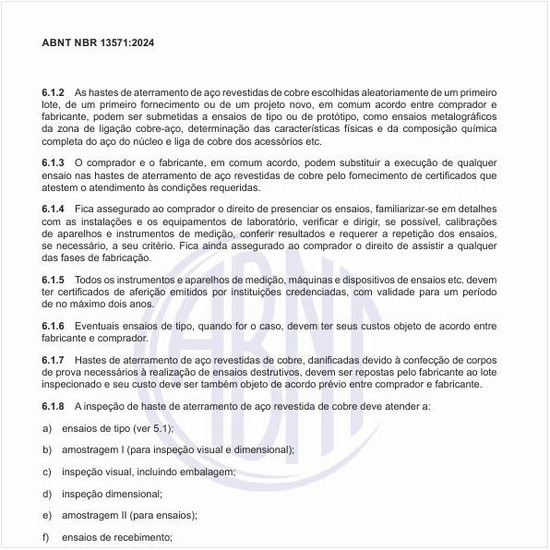 Como deve ser feita a inspeção visual?