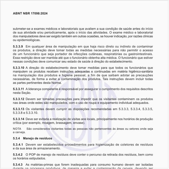 O que deve ser feito em relação à higienização dos coletores de resíduos?