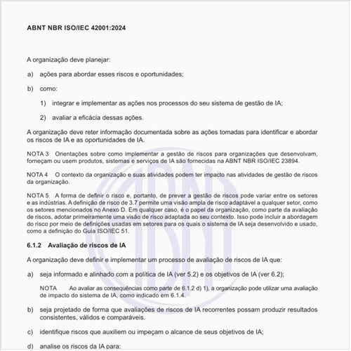 Por que se deve fazer a avaliação de riscos de IA?