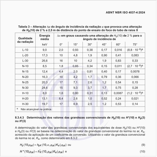 Como executar a determinação dos valores das grandezas convencionais de Hp(10) ou H*(10) e Hp(3) ou H’(3)?