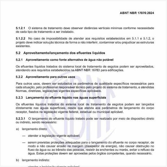 Quais são os componentes do sistema de tratamento?