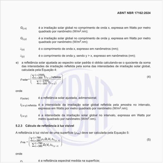 Como realizar o cálculo de refletância à luz visível?