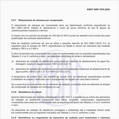 Como devem ser feitos os ensaios de resistência ao ozônio, resistência ao rasgamento e de análise gravimétrica composicional (TGA)?