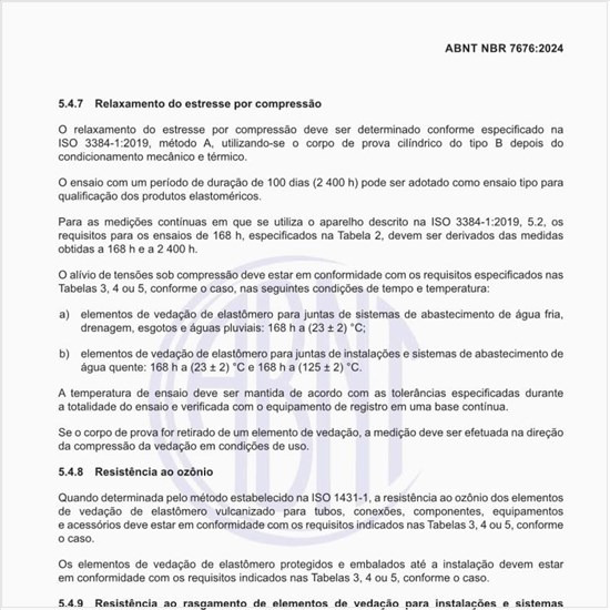 Como devem ser feitos os ensaios de resistência ao ozônio, resistência ao rasgamento e de análise gravimétrica composicional (TGA)?