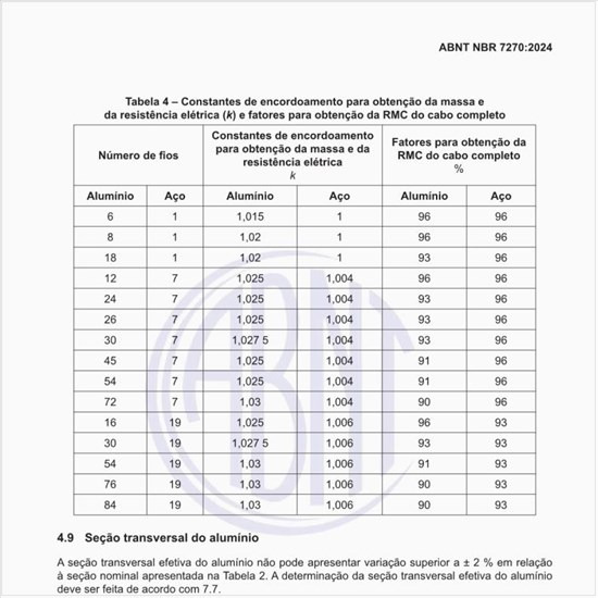 Como deve ser tomada a resistência mecânica calculada (RMC)?