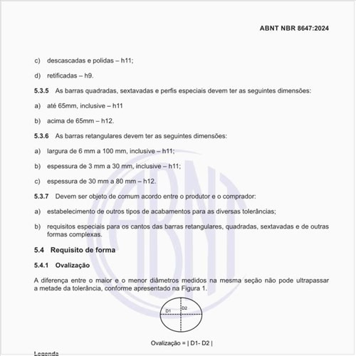 Qual deve ser o requisito de forma?