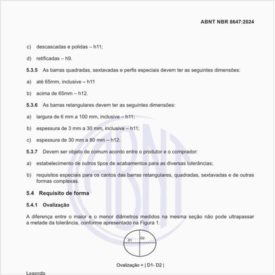 Qual deve ser o requisito de forma?