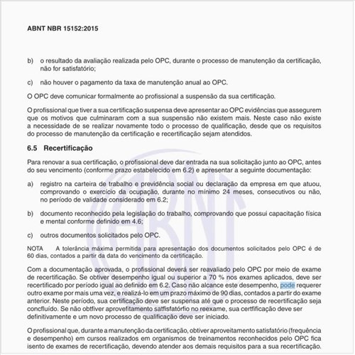 Quando pode ocorrer o cancelamento da certificação?
