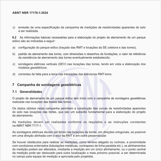 Por que fazer uma campanha de sondagens geoelétricas no parque eólico?