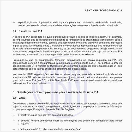 Como realizar a determinação da necessidade de uma PIA (análise de pertinência)?
