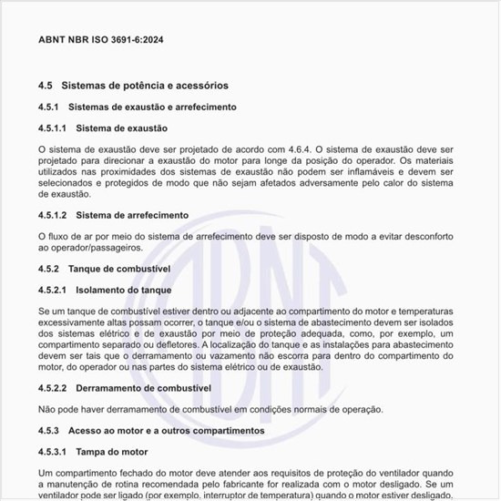Como devem ser projetados os sistemas de exaustão e arrefecimento?