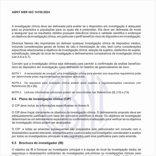 O que deve incluir o plano de investigação clínica (CIP)?