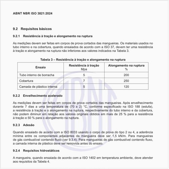 Qual é a resistência à tração e alongamento na ruptura?