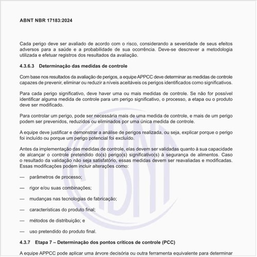 Como realizar a determinação das medidas de controle?