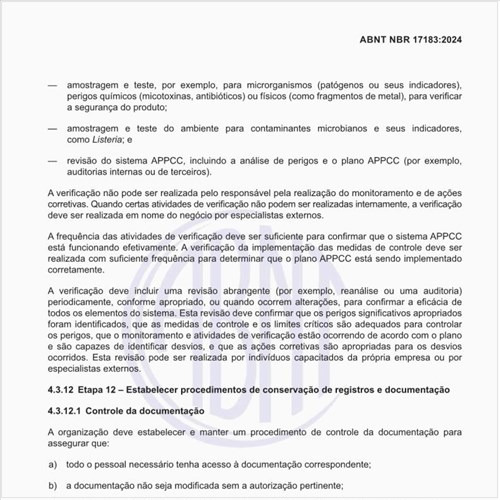 Como estabelecer os procedimentos de conservação de registros e documentação?