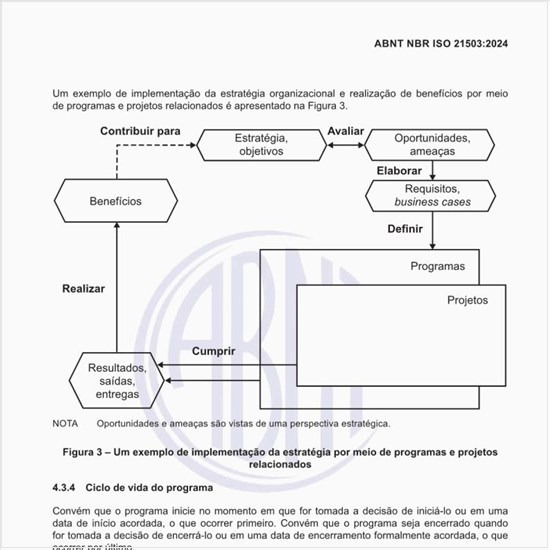 Qual seria um exemplo de implementação da estratégia por meio de programas e projetos relacionados?