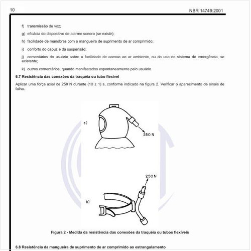 Como medir a resistência das conexões da traqueia ou tubo flexível?