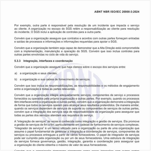 O que representam a integração, as interfaces e a coordenação?