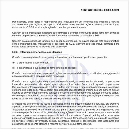 O que representam a integração, as interfaces e a coordenação?