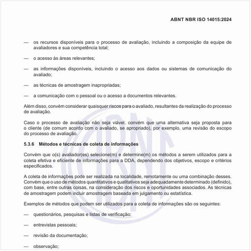 Quais são os métodos e as técnicas de coleta de informações?