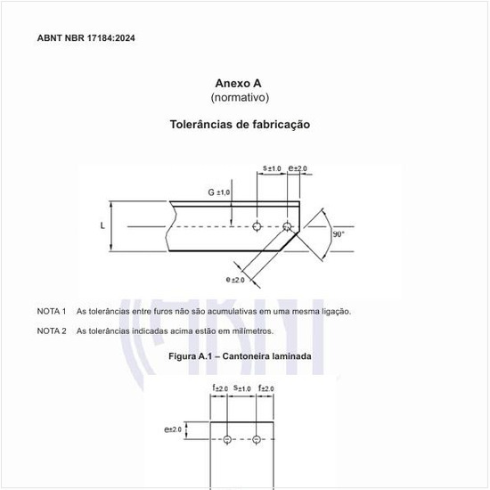 Quais são as tolerâncias de fabricação?