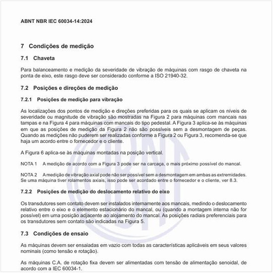 Quais são as posições e direções de medição?