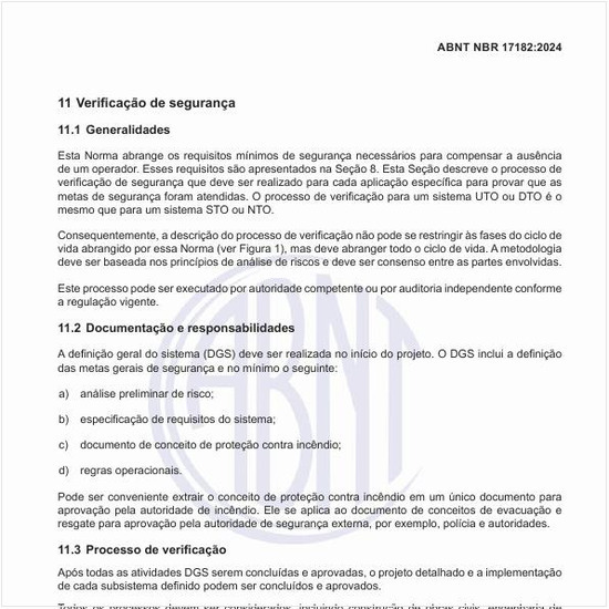 Como deve ser realizado o processo de verificação?