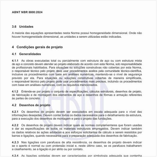 Quais as ações que possam produzir efeitos significativos para a estrutura?