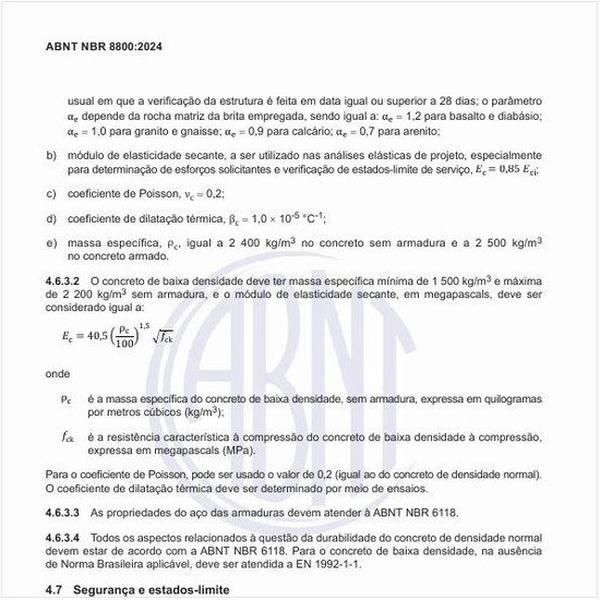 Quais são os valores dos coeficientes de ponderação das ações?