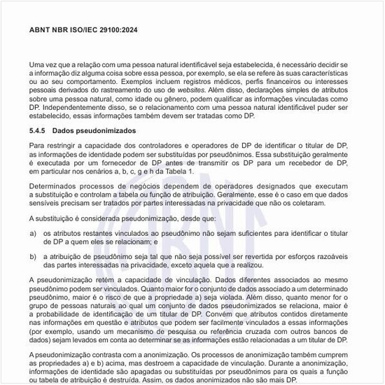 Por que usar os dados pseudonimizados?