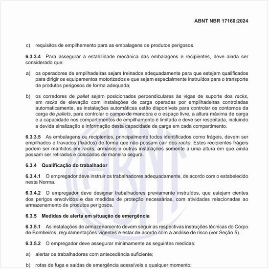 Quais devem ser as medidas de alerta em situação de emergência?