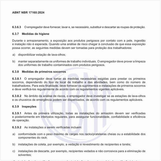 Como devem ser realizadas as inspeções?