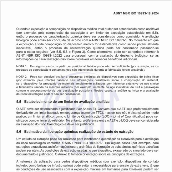 Como realizar a estimativa da liberação química; realização do estudo de extração?