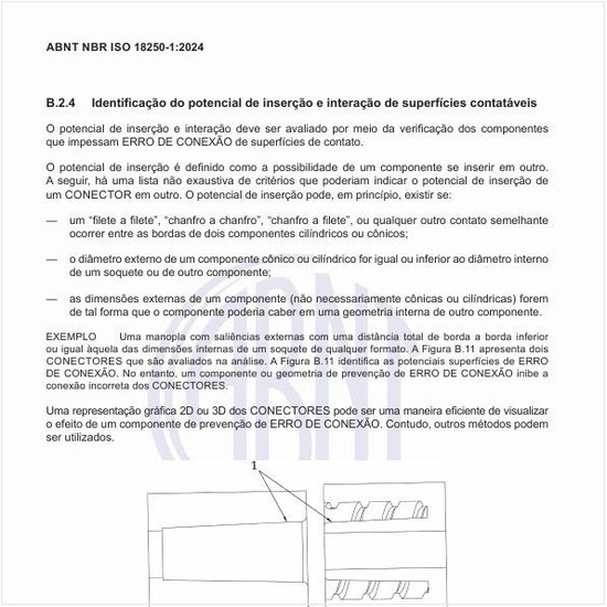 Como realizar a identificação do potencial de inserção e interação de superfícies contatáveis?