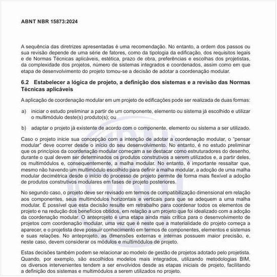 Como estabelecer a lógica de projeto, a definição dos sistemas e a revisão das normas técnicas aplicáveis?